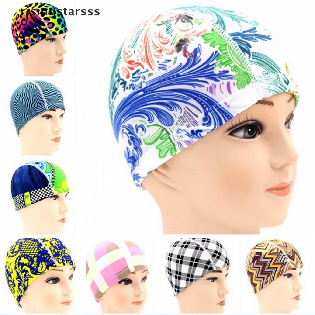 Rsid Span-new Random Topi Renang Silikon Warna Dewasa Lentur Awet Elastisitas Renang Topi Jelly