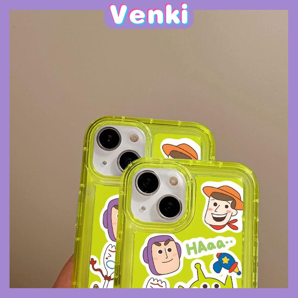 Case For iPhone 14 Pro Max Soft TPU Jelly Airbag Case Cute Cartoon Camera Protection Shockproof For iPhone 14 13 12 11 Plus Pro Max 7 Plus X XR