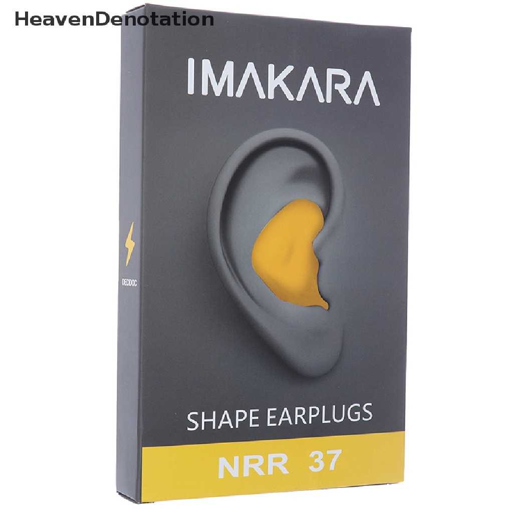 [HeavenDenotation] Moldable Shaped 60pcs/set PU Anti-Noise Noise Reduction Sleep Aid Earplug HDV
