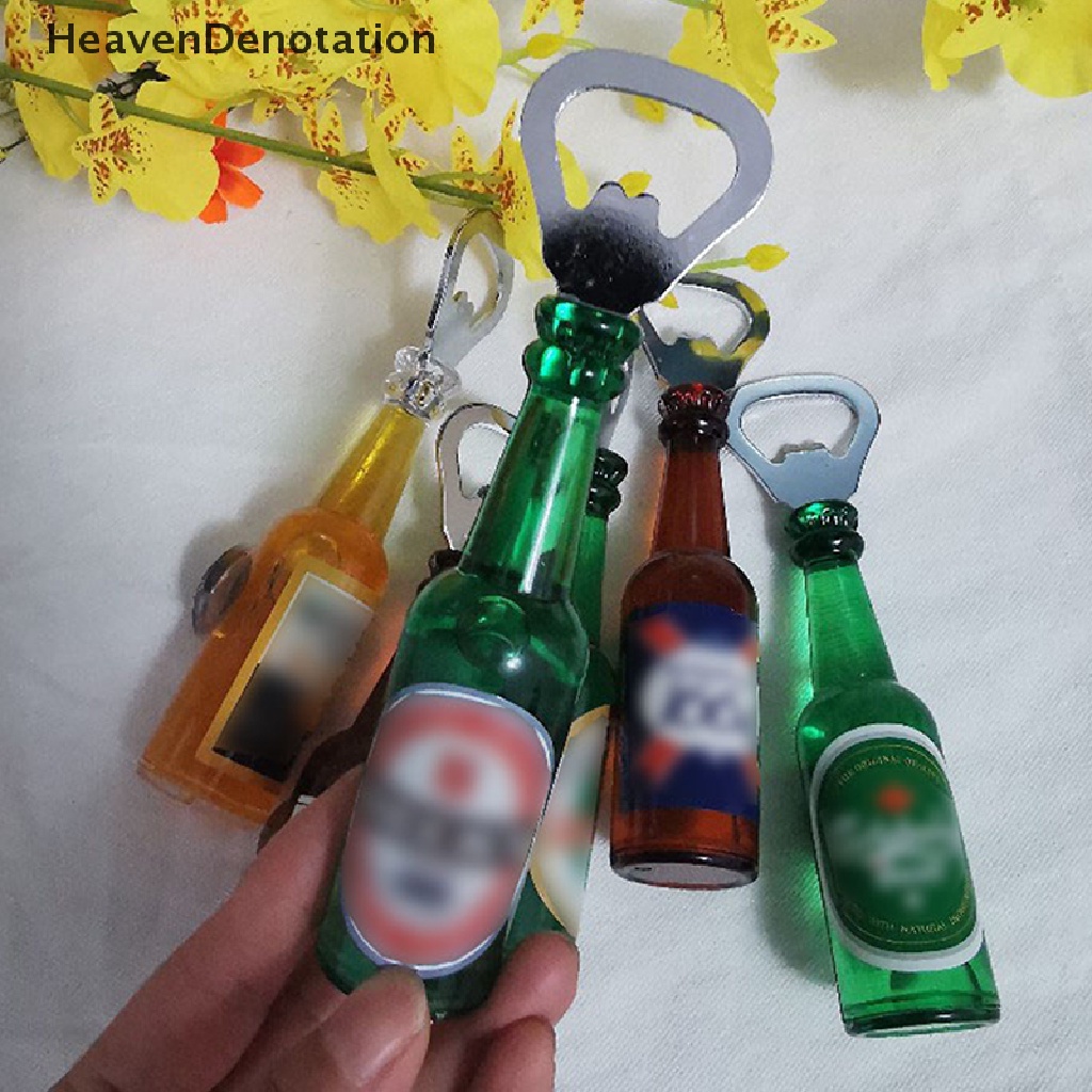 [HeavenDenotation] Simulasi Kreatif Pembuka Botol Bir Kulkas Magnetik Botol Bir Bar Dekorasi Gadget Dapur HDV