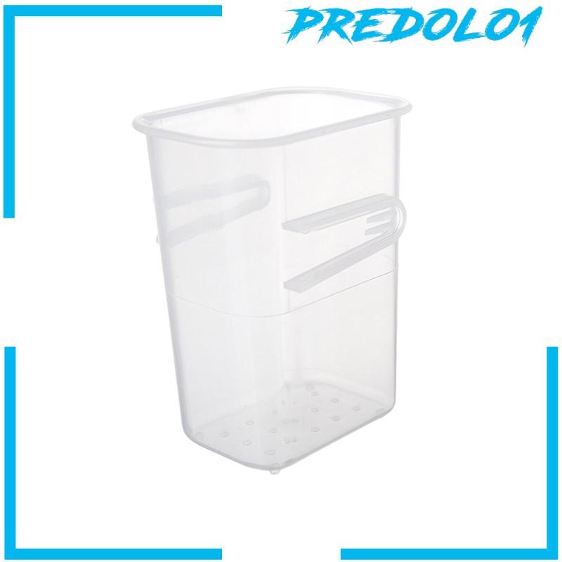 [Predolo1] Wadah Penyimpanan Makanan Untuk Kulkas Counter Portable Untuk Bumbu Keju Bawang