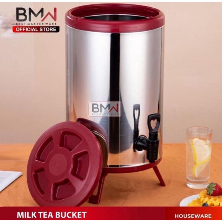 MILK TEA BUCKET 12 LITER 10 LITER 8 LITER/WATER JUG JUMBO/DISPENSER AIR istanaonlineku MERK RANDOM