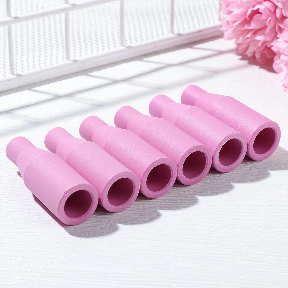 Populer 10pcs Nozzle Perisai Cup Aksesoris Torch Tip Gaya Euro Perlengkapan Pistol Las MIG/MAG Gas