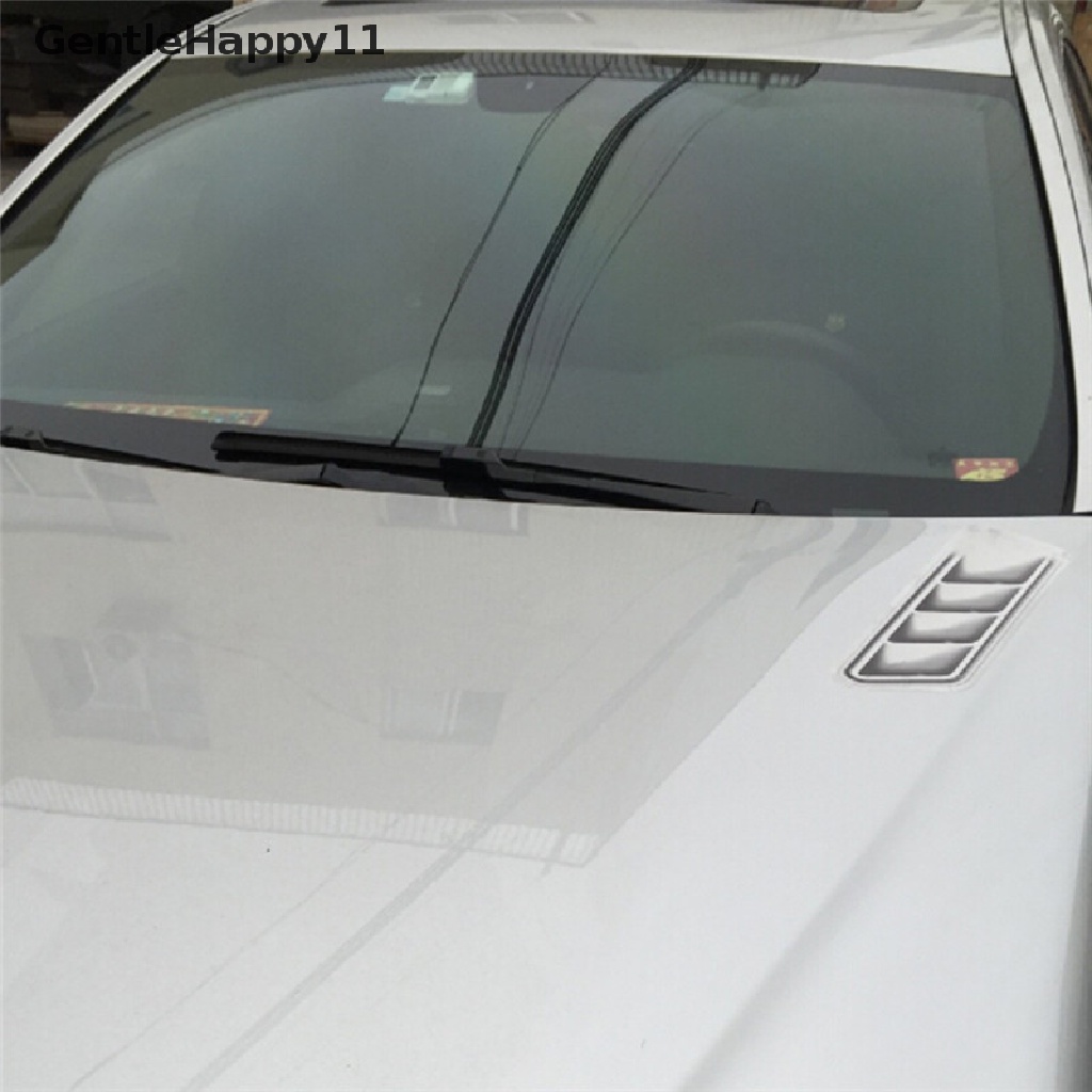 Gentlehappy Stiker Insang Hiu Mobil Anti Air Auto Sticker Ventilasi Mobil Air Flow Fender Decor id