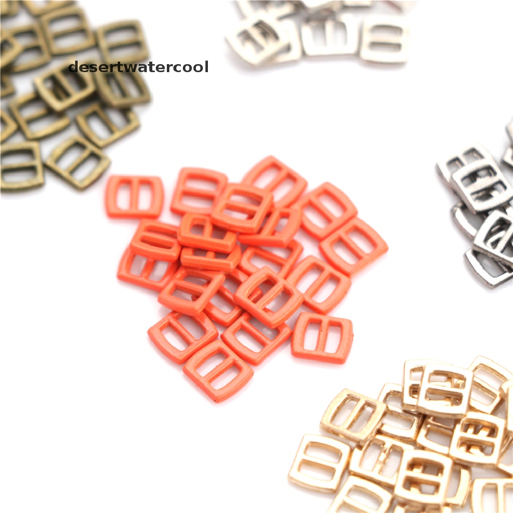 Deid 10pcs Mini Gesper Logam DIY Boneka Gaun Patchwork Handmade Craft Jahit Aksesoris Martijn