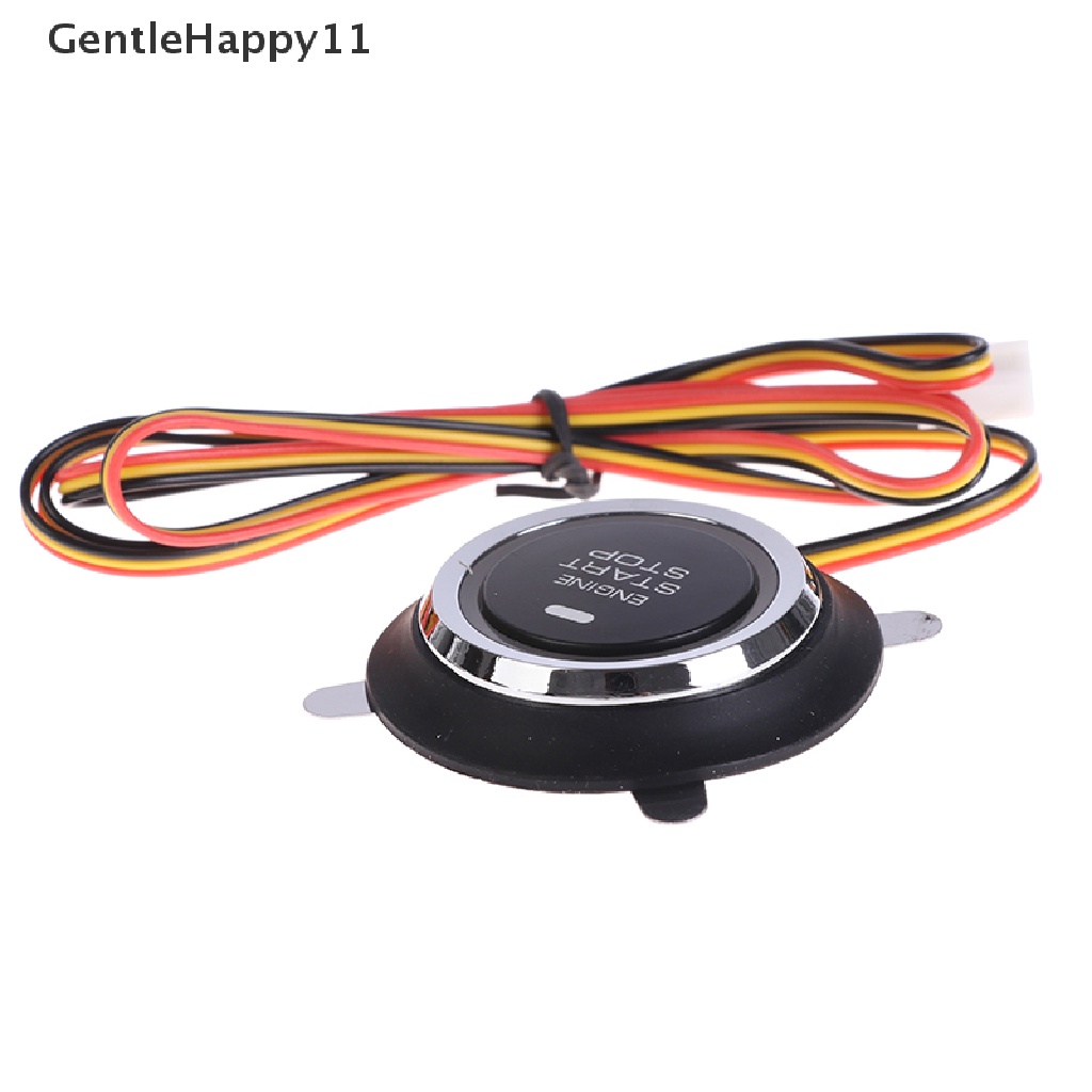 Gentlehappy 12V Auto Replacement Mesin Mobil Start Stop Push Button Ignition Starter Switch id