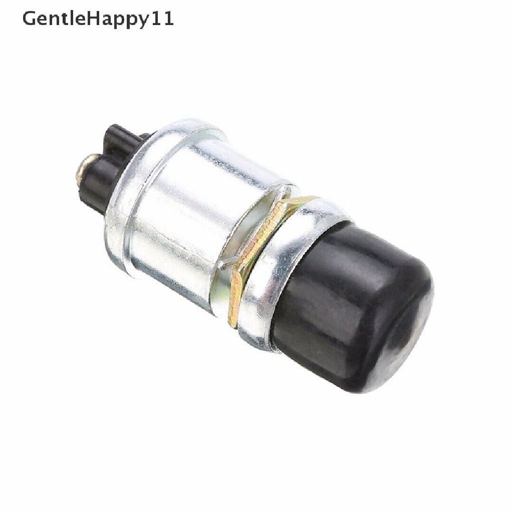Gentlehappy Universal Waterproof Momentary Ignition Push Button Saklar Starter 60 /40 Amps id