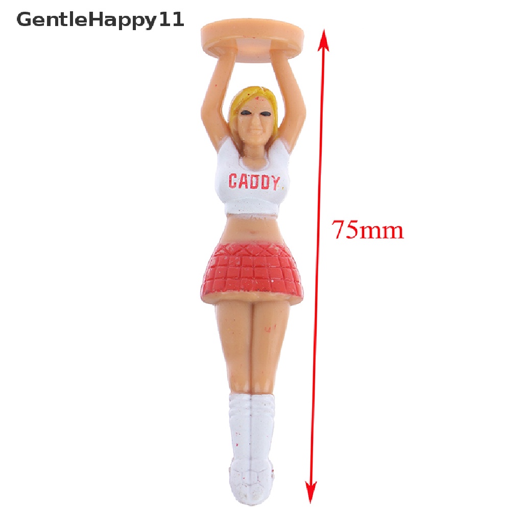 Gentlehappy 4PCS/Set Outdoor Girl Golf Tees Bahan Plastik Golf Holder Untuk Golfers Sport Rod id