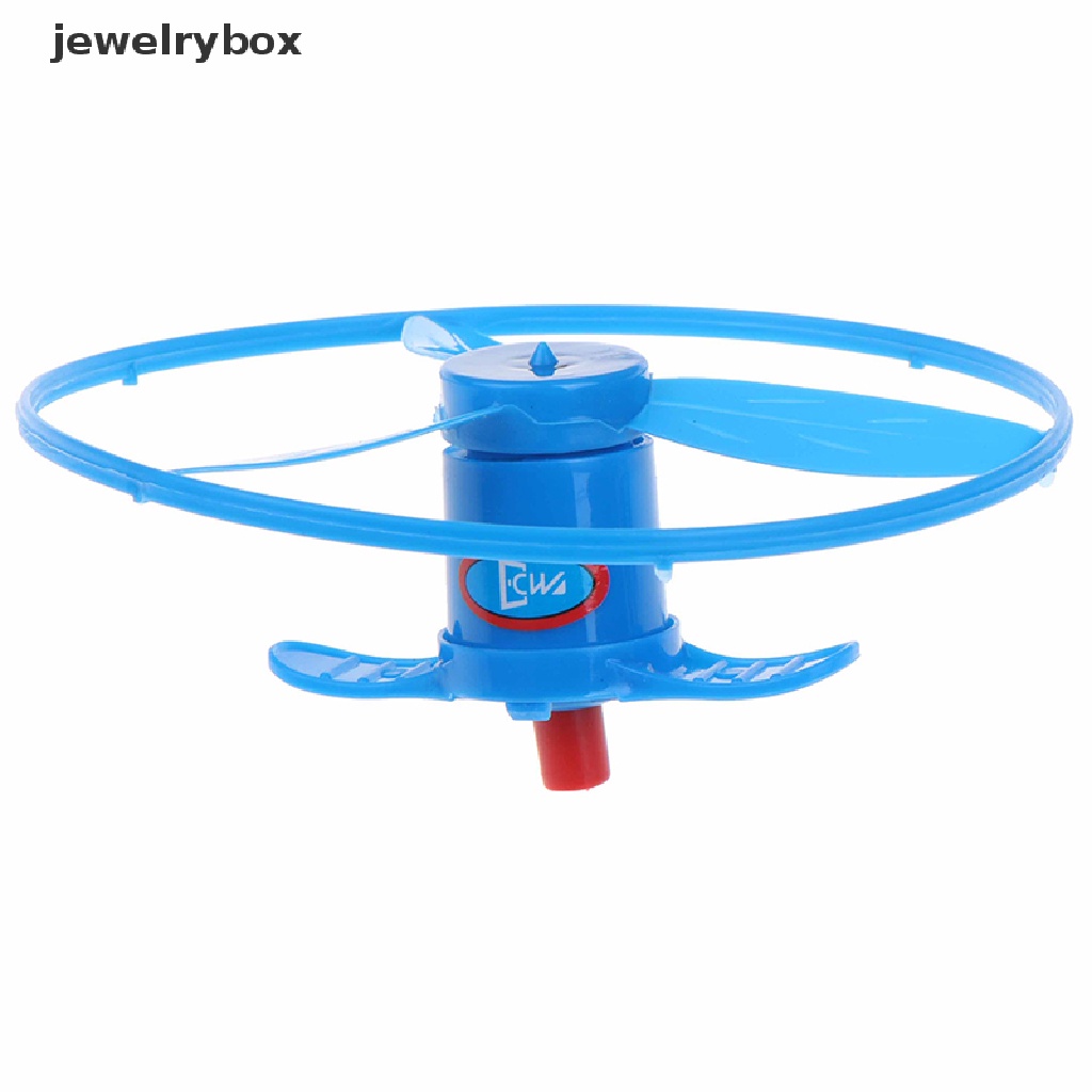 [jewelrybox] Outdoor dragonfly launcher kid toy Tangan twisg flying saucer throw disc Mainan Butik