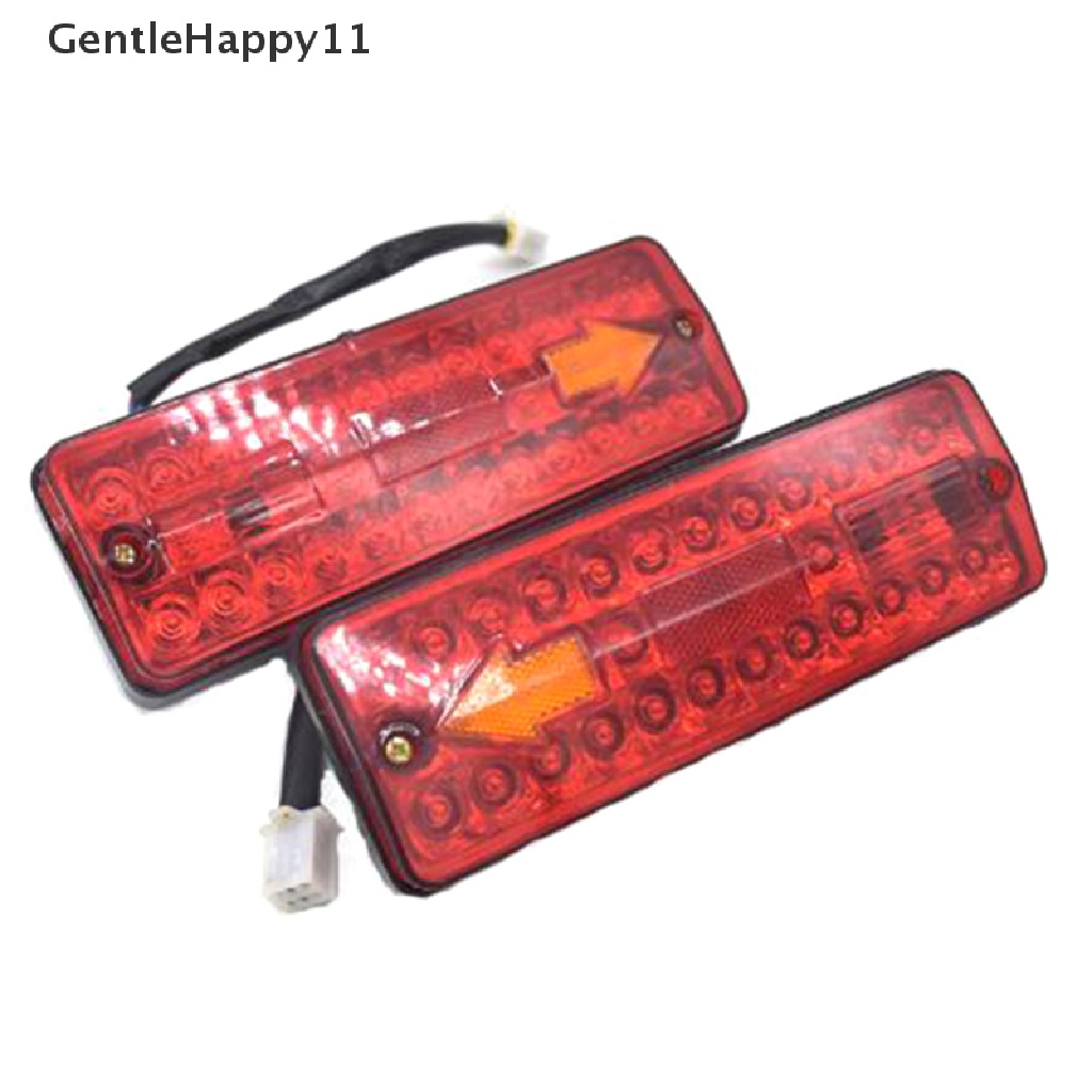 Gentlehappy Lampu Ekor Belakang LED DC 12V Rem Sein Lampu Mundur Untuk Elektrik-Tricycle id