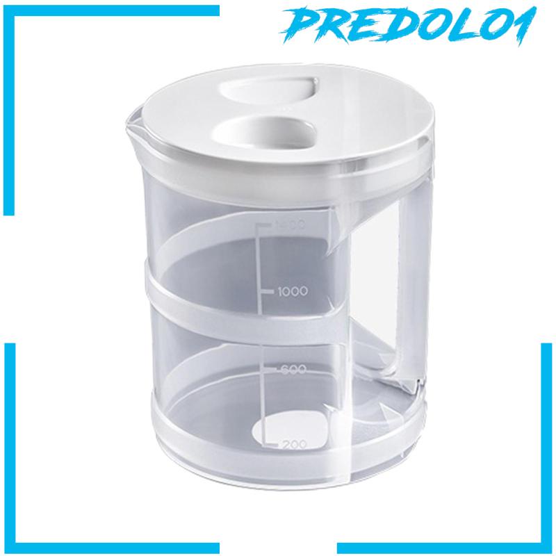 [Predolo1] Pitcher Kedap Udara Dengan Spout Tahan Panas Untuk Meja Makan Kantor Rumah Tangga