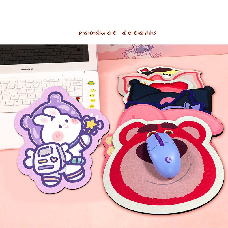 Kartun Gadis Lucu Vivid Mouse Pad Alas Mouse Kantor