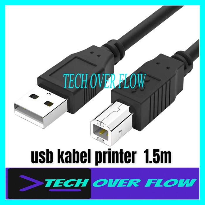 kabel printer / kabel printer 1.5m / Tech Over Flow