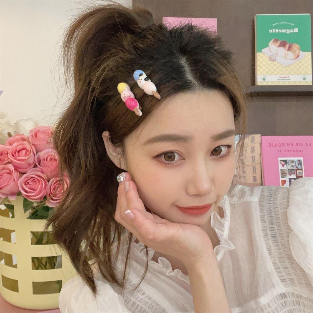 Agustinina Kartun Klip Rambut Hiasan Kepala Indah Jepit Rambut Untuk Wanita Kuromi Poni Clip Hair Clip Untuk Gadis My Melody Cinnamoroll Perempuan Jepit