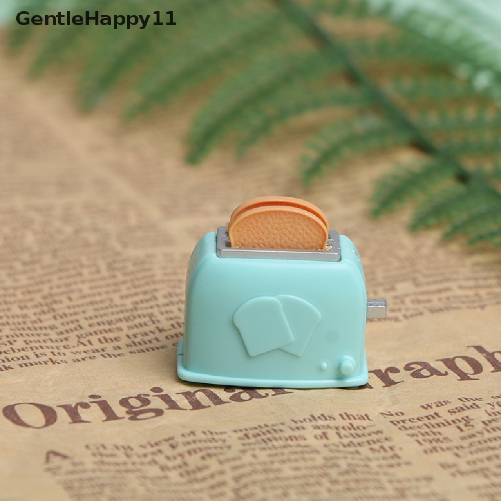 Gentlehappy Simulasi Rumah Boneka Pemanggang Roti Mini Miniatur Model Mainan Dekorasi Pemandangan Dapur id
