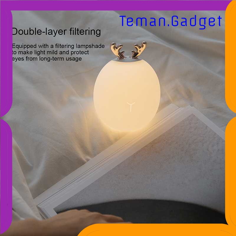 TG - LMP Lovely Lamp Lampu Tidur LED Light 2in1 Color Dimmable Charge 900mAh - 317