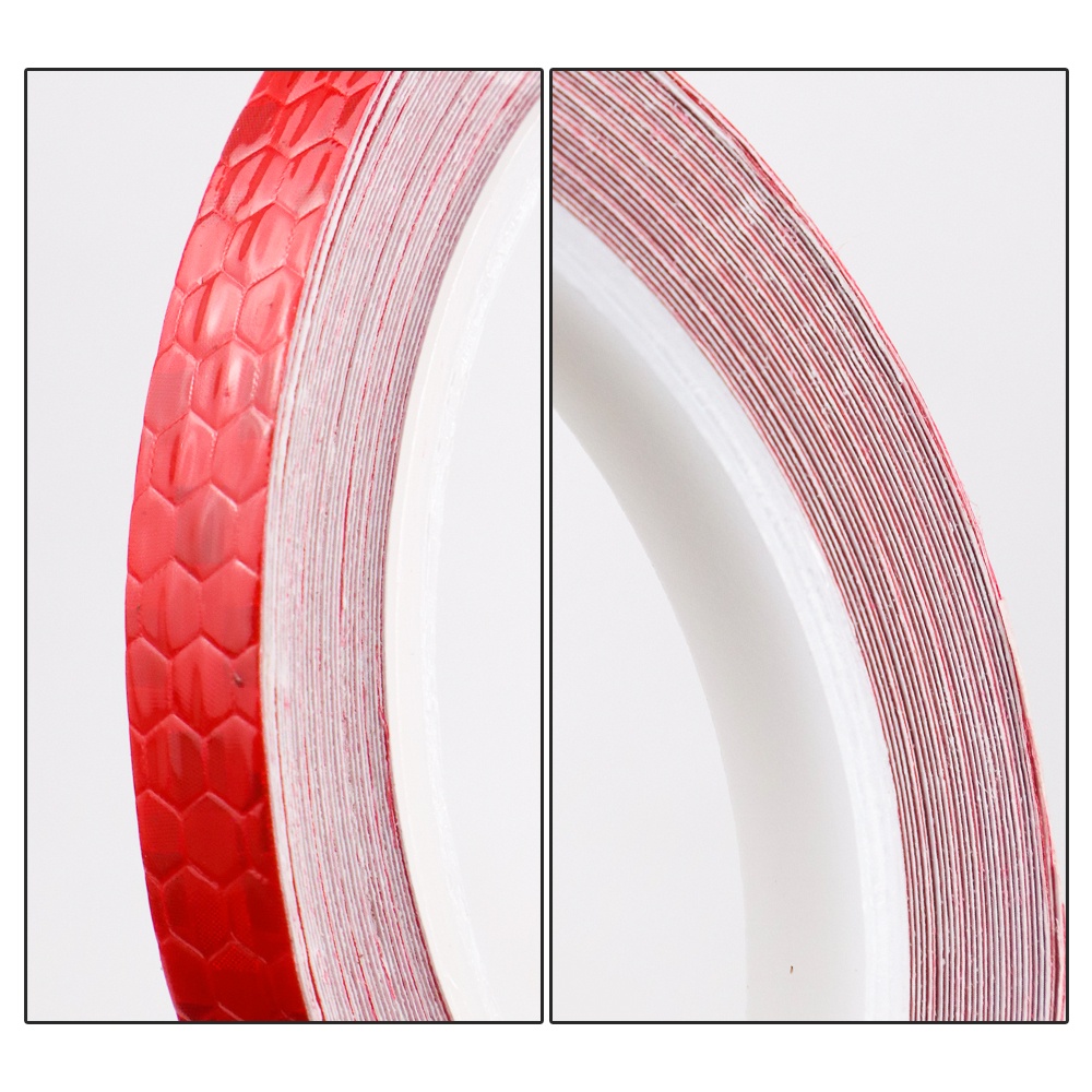 Stiker Sepeda Reflective Tape Adhesive MTB Bike 800 x 1 cm - MT800 - Red