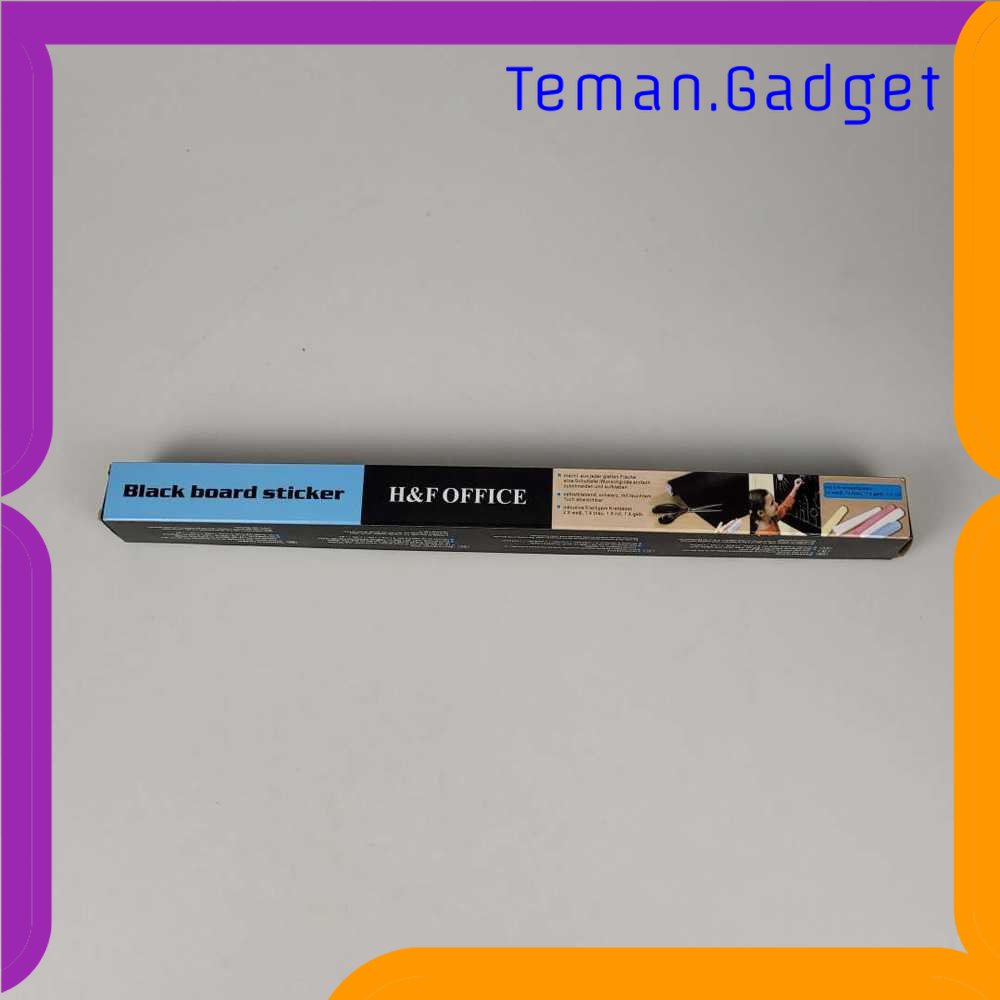 TG - ATK H&amp;F Stiker Dinding Papan Tulis Kapur Flexible 200 x 45 cm - 513