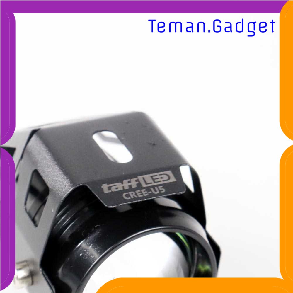 TG - OTO TaffLED Lampu Tembak Motor Transformer LED Cree U5 1098lm Cool White - U5