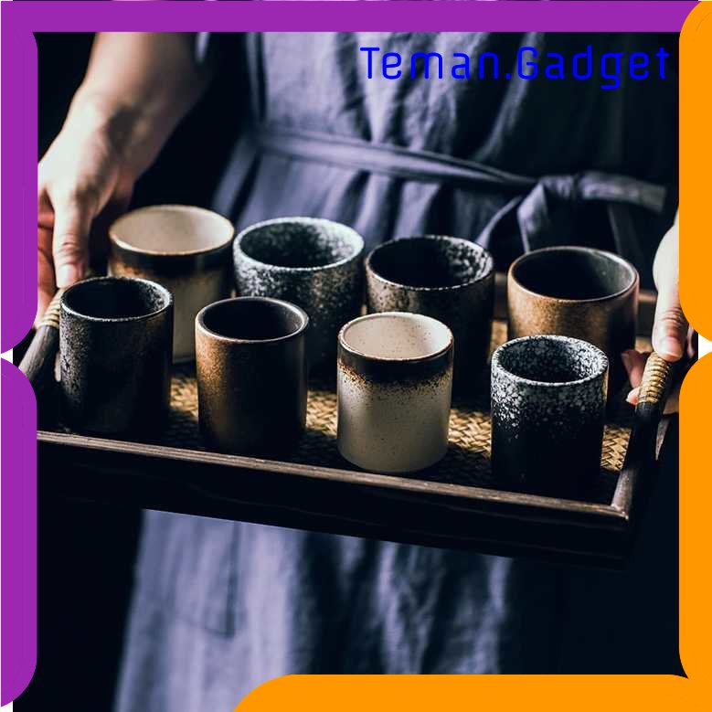 TG - DPR RHE Gelas Cangkir Teh Keramik Japanese Style Ceramic Teacup 140 ml - EP025