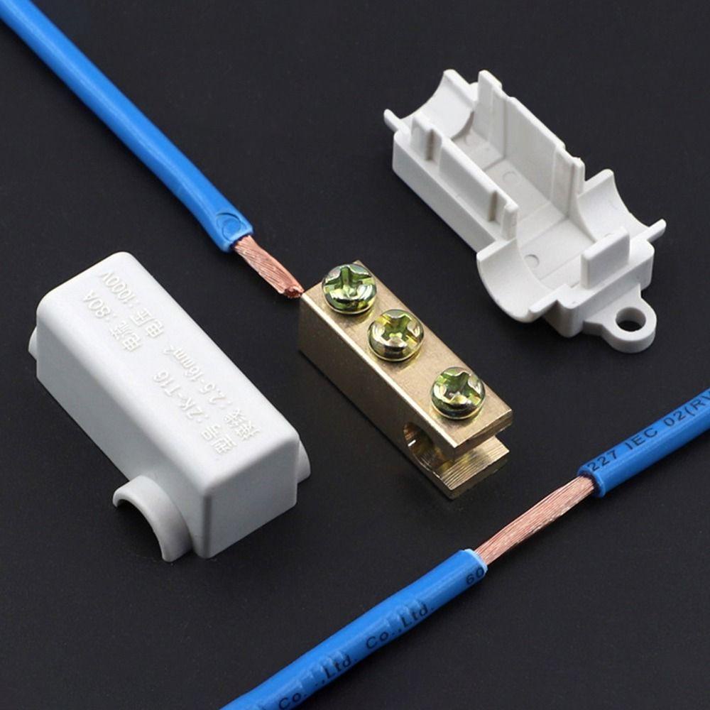 SUYO T-type Wiring Terminal T06 306termina Block Locking Quick Crimp Kabel Listrik Junction Box Quick Wire Connector Terminal