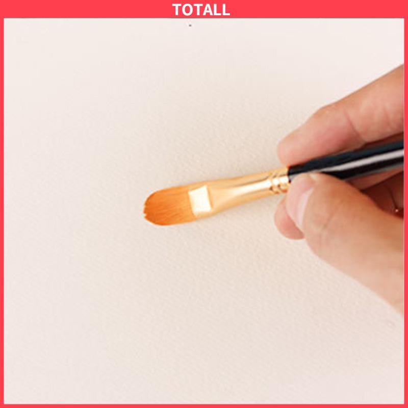 COD Satu Set Kuas Cat Minyak Plastik Cat Air Lukis Kuas Seni Yang Dilukis Dengan Tangan-Totall