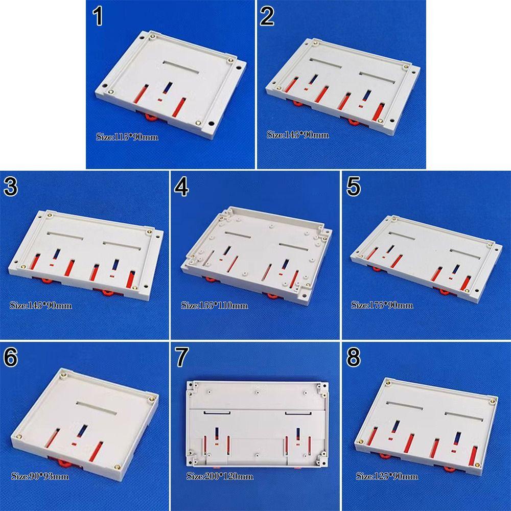 CHOOKYY Kotak Proyek Elektronik DIY PLC Controller Housing Low Base Instrumen Case Parts