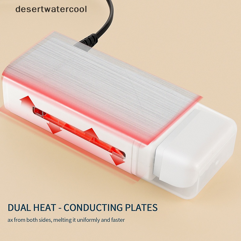 Deid Roll on Depilatory Hot Wax Warmer Heater Roller Mesin Penghilang Bulu Pakaian Elektrik Martijn