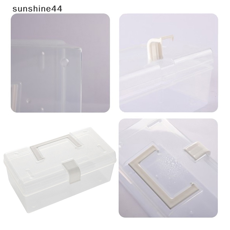 Sunshine Desk Organizer Tempat Kotak Penyimpanan Masker Holder Dengan Pegangan Kotak Serba Serbi Rumah Tangga ID