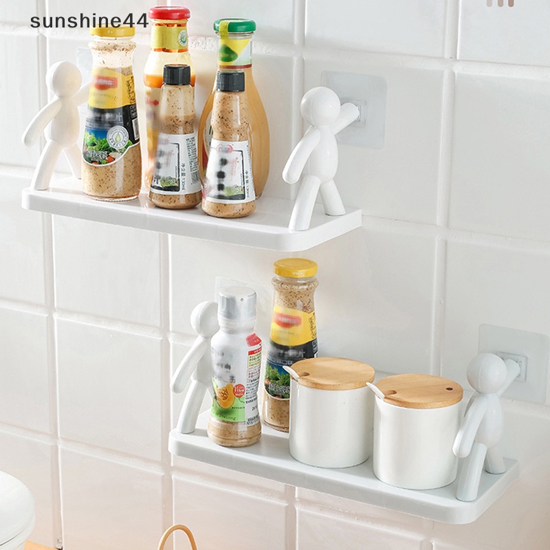 Sunshine Rumah Tangga Sederhana Bebas Pukulan Hiasan Dinding -Rak Penyimpanan Pagar Pembatas Berbentuk ID