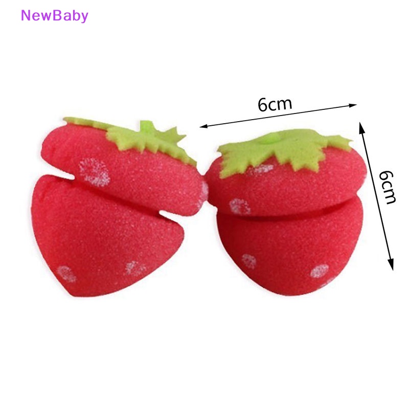 Newbaby 6Pcs Magic Hair Curlers Rollers Curler Spons Lembut Bola Busa Pengeriting Rol ID