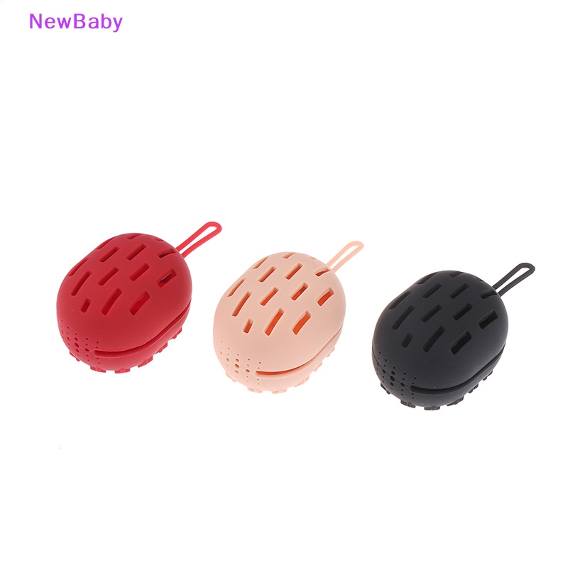 Newbaby Tempat Spons Makeup Makeup Blender Travel Case Silikon Tempat Spons Kosmetik ID