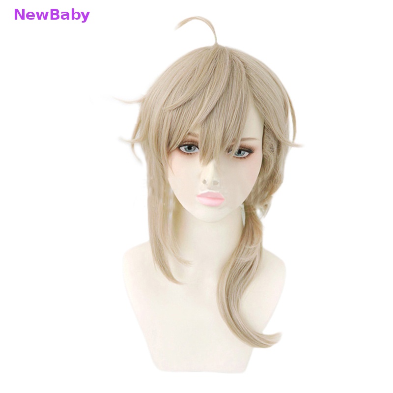 Newbaby Manmei Anime VTuber Hololive Kanae 65cm Panjang 35cm Pendek Cosplay Wig Sintetis ID