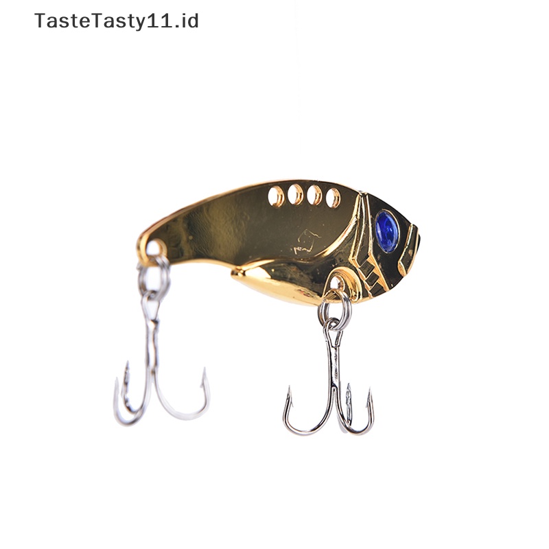 Tastetasty 5PCS Lot Metal VIB Blade Umpan Pancing Engkol Bass Hook Tackle 5cm 11g.