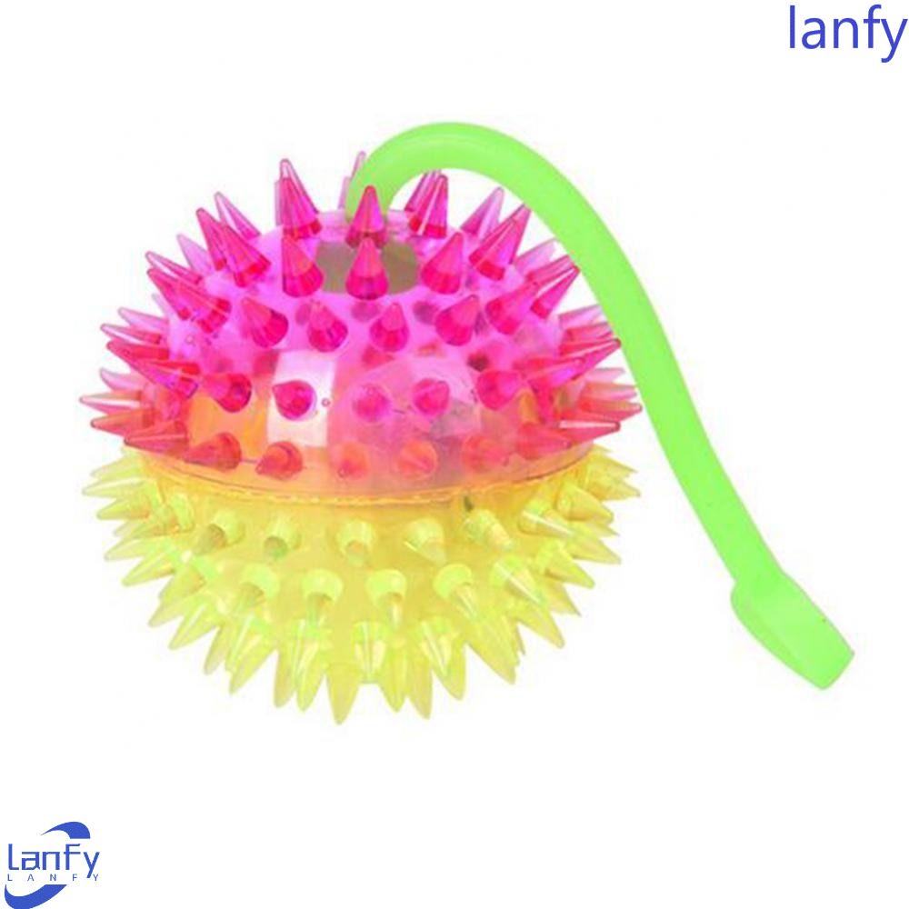 Lanfy Elastis Glow Hair Ball Mainan Lembut Dekorasi Pesta Glow In The Dark Bola Elastis Luminous Balls Elastisitas Mainan Rambut Bercahaya Flash Ball