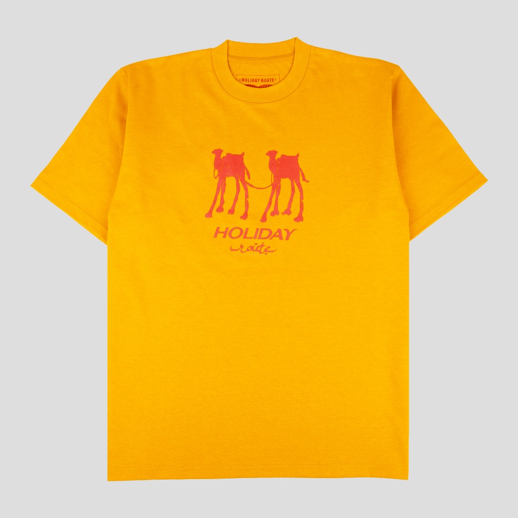 Holiday Route Twin Camel Tee