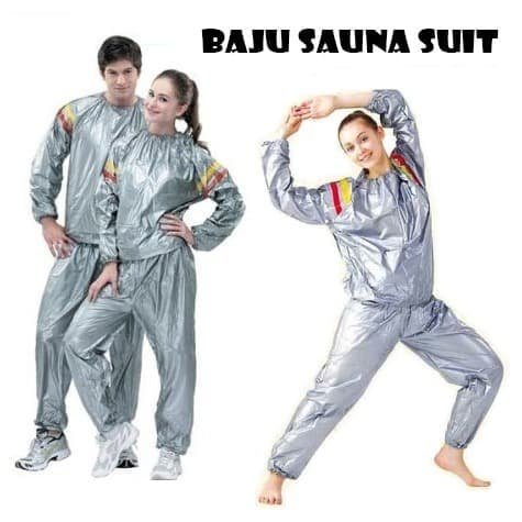 BOP BAJU SAUNA / JAKET SAUNA SUIT XL &amp; XXL UNISTAR JAMIN KERINGAT BERCUCURAN BOSSKU