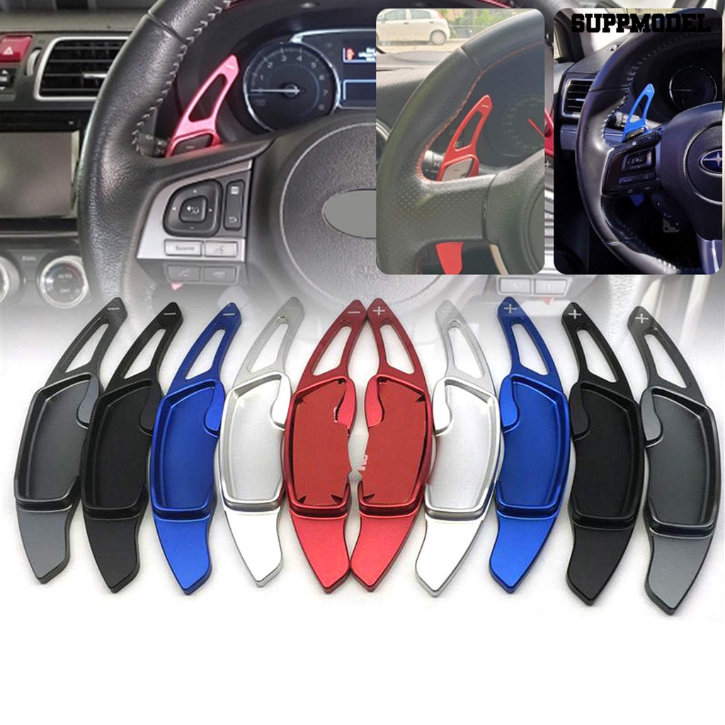 [SM Otomatis] 2Pcs Paddle Shift Dengan Stiker Perekat Dipasang Paduan Aluminium Setir Mobil Paddle Shifter Kompatibel Dengan Toyota GT86 Subaru BRZ Forester Pedalaman Legacy XV