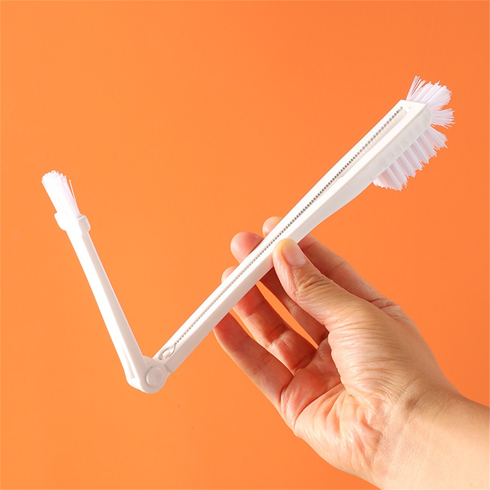 Straw Cangkir Multifungsi Sikat Dapat Dilipat Mesin Pemecah Dinding Sikat Sedotan Botol Susu Bayi Celah Kaca Sikat Pembersih Cangkir Air Alat Pembersih