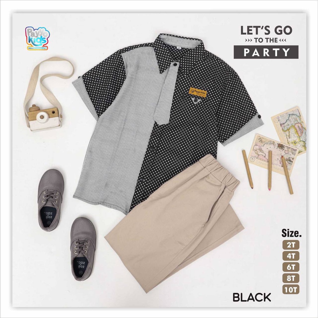 Setelan Kemeja Tie (Lets go to the party) by Payyo