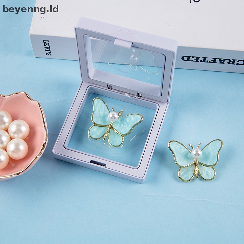 Beyen 1Pcs Lucu Indah Mutiara Kupu-Kupu Bros Fashion Alloy Hewan Serangga Bros Untuk Wanita Hadiah Liburan Perjamuan Aksesoris Hadiah ID