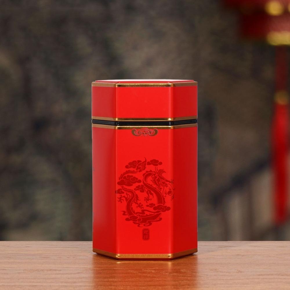 [Elegan] Tea Pot Kecil Kreatif Kosong Sealed Hexagonal Wadah Penyimpanan Teh Kotak Teh