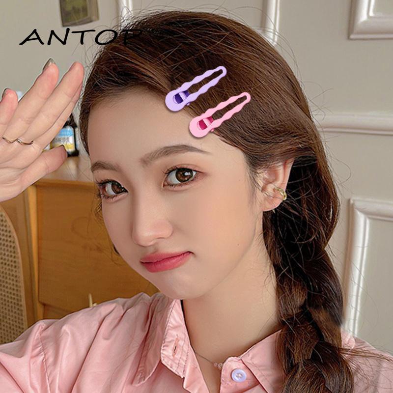 [antop] Macaron Cloud Bobby Pin DIY Handmade Aksesoris Indah Duckbill Klip