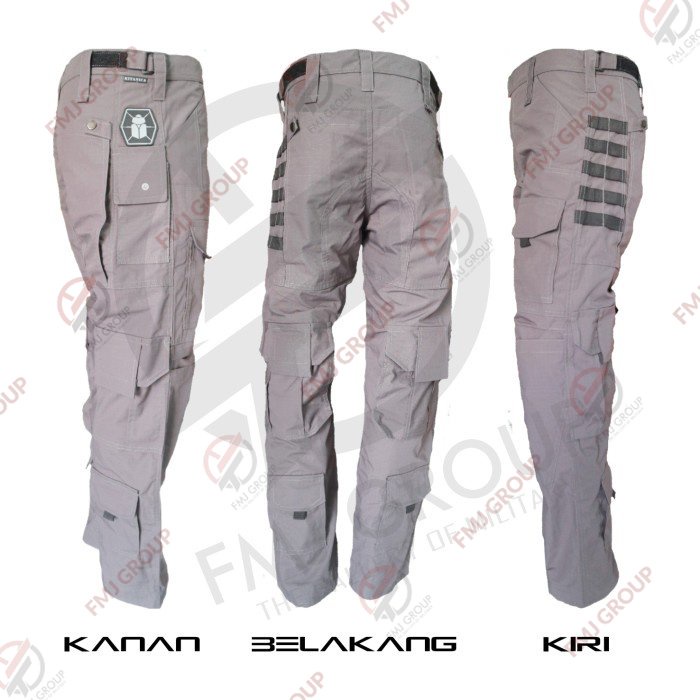 Celana Tactical / Kitanica / Celana PDL Cargo Casual Terbaru