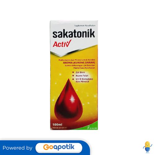 SAKATONIK ACTIV 100 ML BOTOL