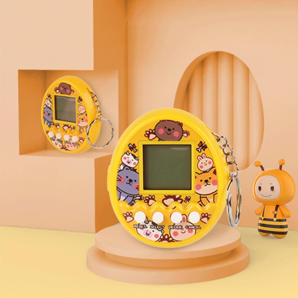 Timekey Kreatif Elektronik Permainan Hewan Peliharaan Tamagotchi Mainan 168in1 Virtual Pet Electronic Toys Mini Handheld Game Untuk Anak Kids Q1S3