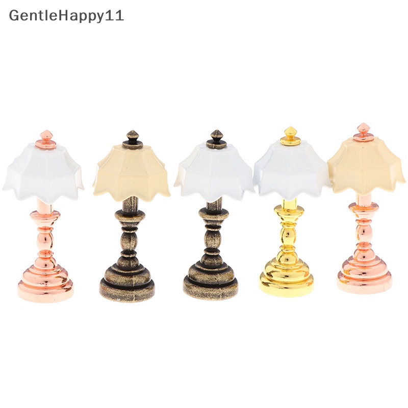 Gentlehappy1:12rumah Boneka Anak Bayi Hadiah Mainan Furniture mini Miniatur Lampu id