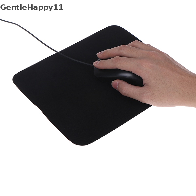 Gentlehappy Alas mouse Gaming 24 * 20cm antislip speed/control locking edge black mouse pad  Id