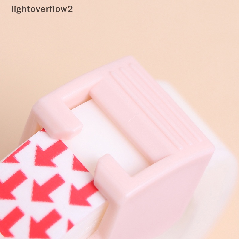 [lightoverflow2] Tape Perekat Dengan Cutg Tool Writable Invisible Correction Tape Stationery [ID]