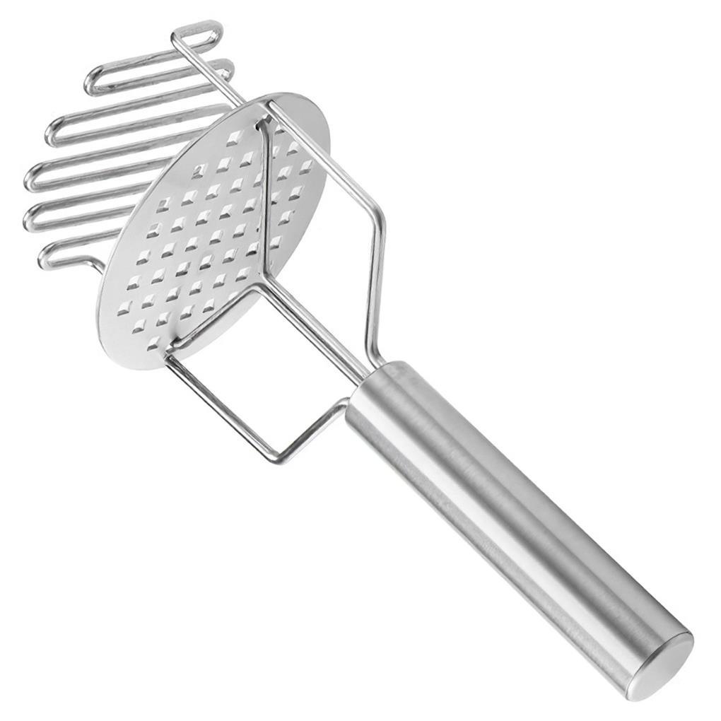 Stainless Steel Potato Mud Mixer Manual Double Layered Potato Masher Household Mud Machine Tekanan Makanan Keju Hancur Lumpur Gadget Dapur